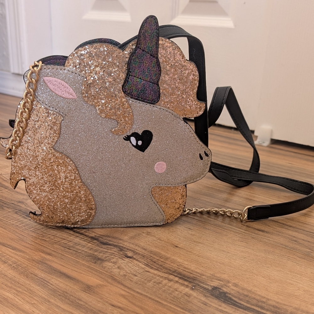 Betsey Johnson Unicorn Crossbody Purse Novelty Bag
